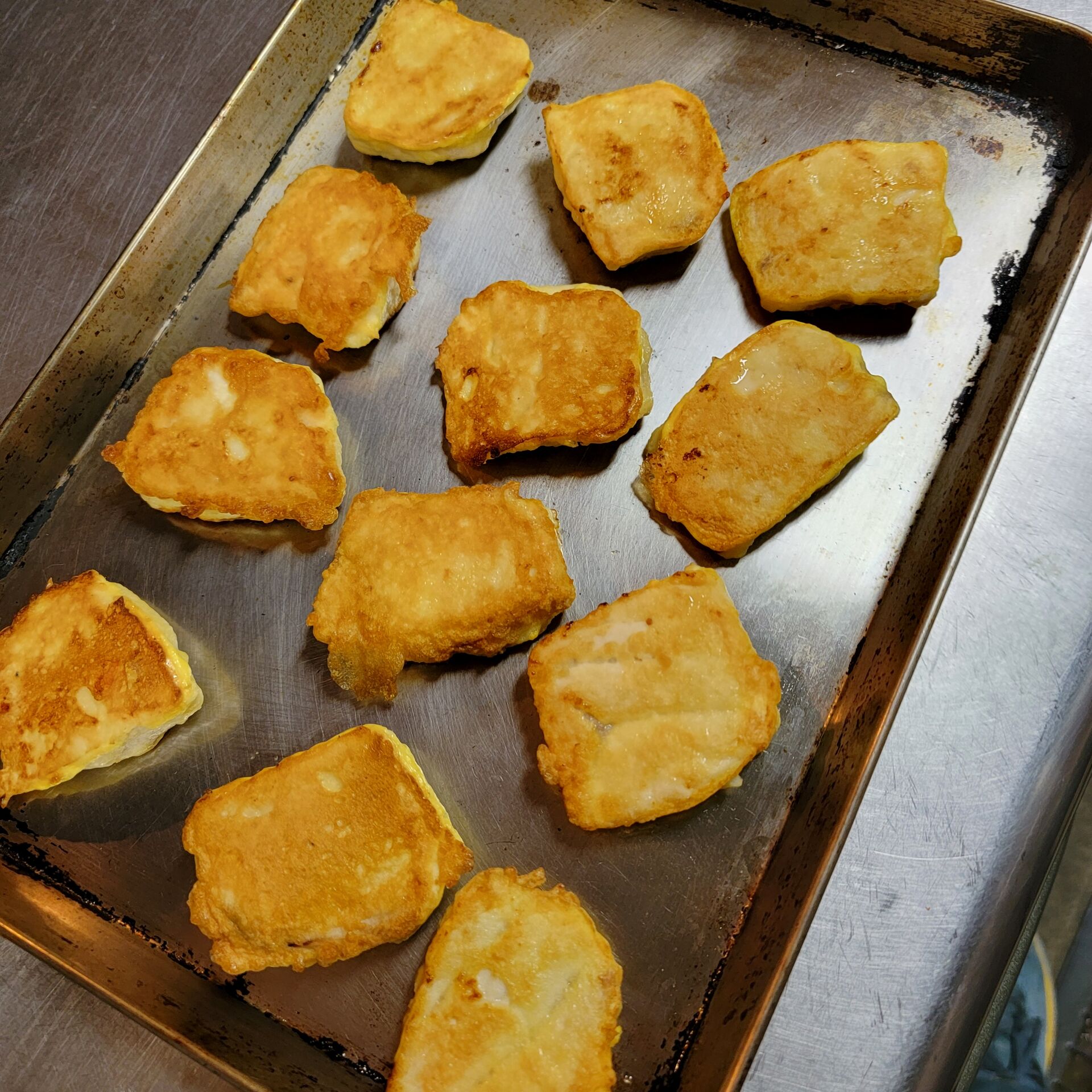 クロカワカジキのチーズ焼きです。