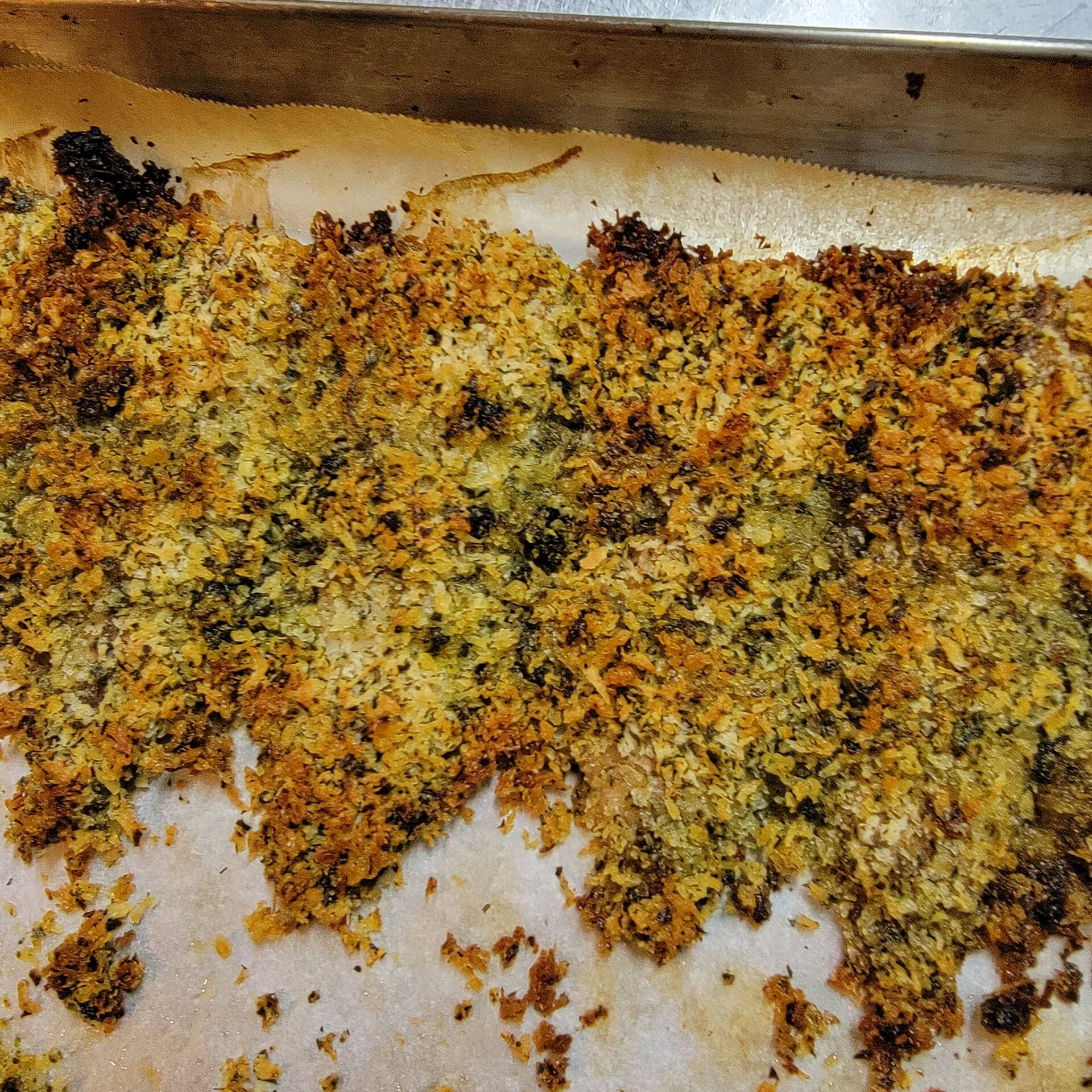 イワシの香草パン粉焼きです。冷製のオードブルですよ。
